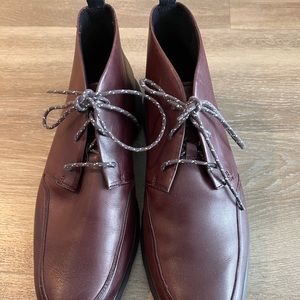 Cole Haan 3.Zero Grand Boots Brown/Red Leather